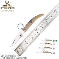 Haute qualité Camping chasse bois poche pliant tactique couteau survie outil couteaux outils