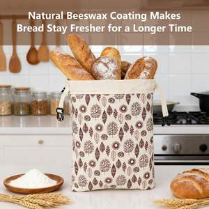Многоразовые пакеты для хлеба из пчелиного воска для закваски, 2 шт., размер XL 17x13 дюймов - Product Image 5