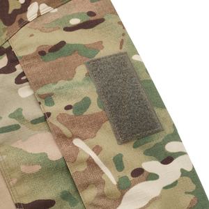 Customs Men's <b>Long</b> Sleeve Crew-Neck Tactical T-Shirts Elastic Ripstop Nylon Tops for Hunting Combat Customizable Crew-Neck - Product Image 6