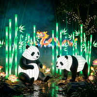 Solutions d'éclairage décoratif clés en main pour parcs à thème et festivals culturels : Festival des lanternes sur le thème des papillons