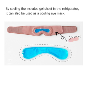 Máscara Ocular Térmica Recargable con Paquete de Gel Extraíble, Terapia de Compresas Frías y Calientes para Ojos Secos e Hinchados, Máscara de Dormir Ultrasuave - Product Image 6