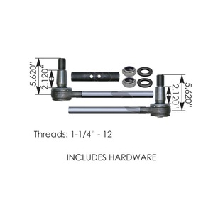 Kit de Liaison de Direction Ridetech Meritor KIT5109 Automann TMR01 Flagg TR5 E-3177A, Extrémités de Biellettes de Direction, Réglage, Pièces de Carrosserie de Camion - Product Image 3
