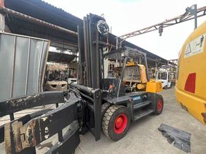 Chariot élévateur diesel d'occasion TCM FD70 du Japon, chariot élévateur robuste de 7 tonnes pour le travail de stockage de matériaux en usine - Product Image 3