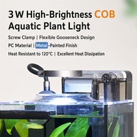 Ensemble compact 15x15x20cm combinant filtration, oxygénation et éclairage pour une présentation facile en magasin