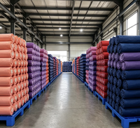 Ventes d'usine Tissu Jacquard 100% Polyester Anti-abrasion Anti-boulochage Doux Décoratif Largeur 116 pouces pour Rideaux et Décoration Intérieure