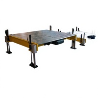 Convoyeur à rouleaux élévateur pour marchandises, convoyeur léger avec rouleaux en acier, vitesse réglable, durable et anti-UV