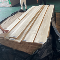 Revêtement mural en placage de bois naturel sur mesure Noyer/Chêne blanc/Frêne/Ayous/Bois de bouleau pour hôtels, technique de coupe rotative, qualité A+