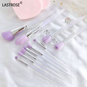 Manufacturers Wholesale 10 Pieces Makeup Brushes in Barrels Convenient Set Eye Shadow Eyebrow Brush Facial Makeup Brushes - Product Image 5