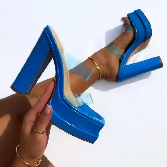 New RELEASE !! Block heels slippers 🥰 Brand- simmii 37-42 N14,000 |  Instagram