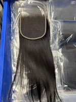Cheveux Vietnamiens Bruts 15A, Cheveux Vierges Bruts Vietnamiens Bouclés Profonds, Cheveux Cambodgiens, Cheveux Indiens Bruts Bouclés avec Closure HD 2*6 5*5