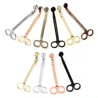 Ciseaux à mèche de bougie en acier inoxydable poli, coupe-mèche, accessoires pour bougies