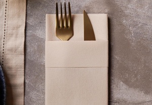 Serviettes en papier personnalisées très absorbantes, jetables, douces, pour restaurant, fête, serviettes en papier et serviettes 1/2/3/4 plis - Product Image 2
