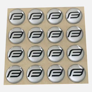 Autocollants Dôme en Résine Époxy Adhésifs Personnalisés pour Fabricants, Étiquettes Transparentes Imprimées en 3D, Autocollants Époxy Logo Voiture - Product Image 2