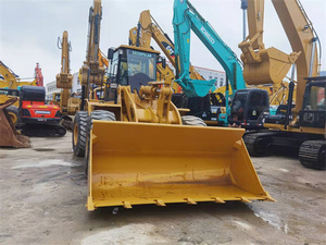 Chargeuse sur pneus Caterpillar 950H d'occasion, importée du Japon, faible nombre d'heures, peinture d'origine, pièces d'origine, bien entretenue, pour travaux de construction. - Product Image 4