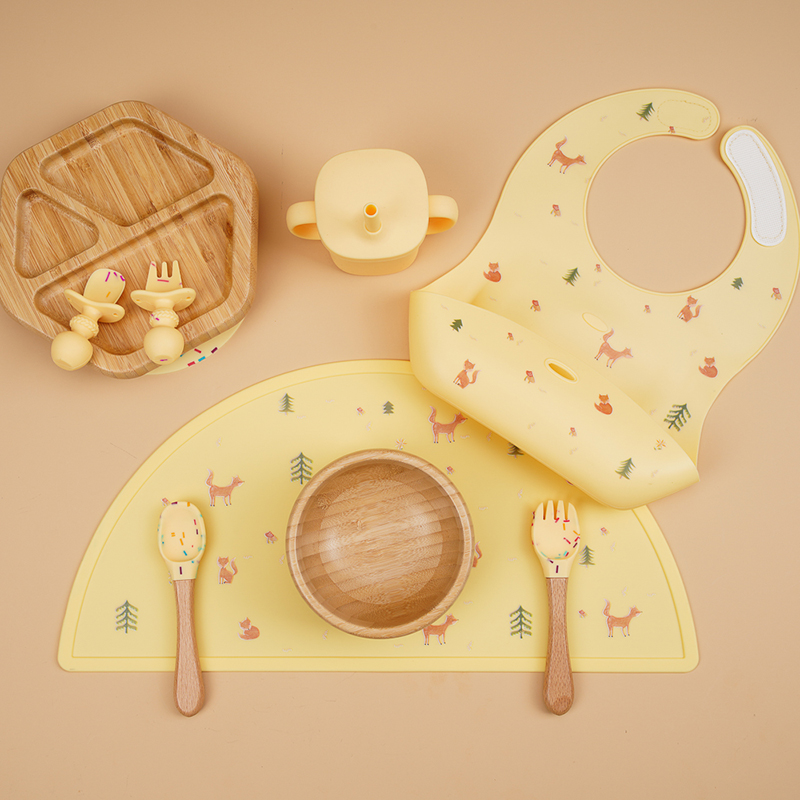 Conjunto de impresión por transferencia de calor Milk Yellow Fox
