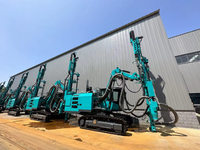 Foreuse rotative diesel avec moteur à engrenages, pompe et moteur, machine de forage de 21 m de profondeur SWDM60