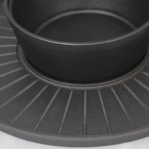 Producto en Tendencia 2026: Sartén Redonda Comercial de Hierro Fundido para Hot Pot y Bistecs - Product Image 2