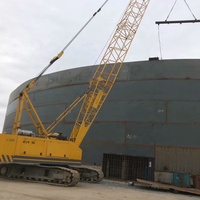 Réservoirs de stockage cylindriques soudés en acier au carbone et à faible teneur en alliage, conformes aux normes API 650 et API Std 620, pour le pétrole brut