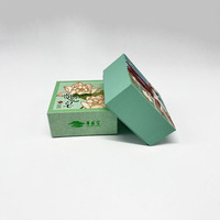 Boîtes d'emballage en papier carrées élégantes personnalisées, boîtes en pot de cire d'huile et de miel, boîte à bougie de cadeau de fête d'anniversaire avec logo