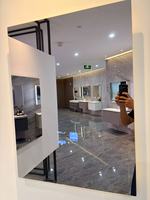 Miroir de salle de bain moderne Glory Smart Rectangle IP44 avec écran tactile de 5 pouces Bluetooth LED pour les marques et les détaillants