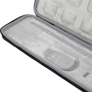 Étui de protection étanche en EVA pour clavier sans fil lumineux <span class=keywords><strong>Logitech</strong></span> <span class=keywords><strong>MX</strong></span> <span class=keywords><strong>Keys</strong></span> <span class=keywords><strong>Mini</strong></span> Advanced - Idéal pour les voyages - Noir - Product Image 3