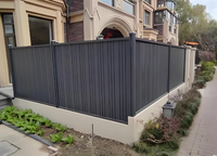 Panneaux de clôture en aluminium sur mesure pour la protection de la vie privée |   Revêtement en poudre pour terrasse de jardin, patio, bricolage |   Fabrication OEM ODM
