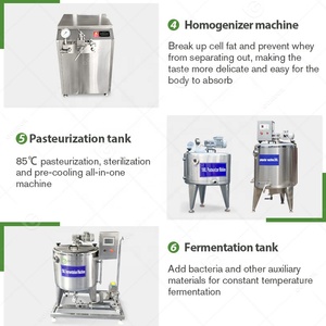 Mini-machine de traitement du lait pour usine laitière, équipement automatique pour yaourt et lait UHT en Chine - Product Image 4