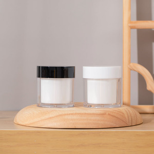 Pot de crème Shunxu 30g 50ml haute transparence double couche avec revêtement intérieur pour crème visage et mains - Product Image 4