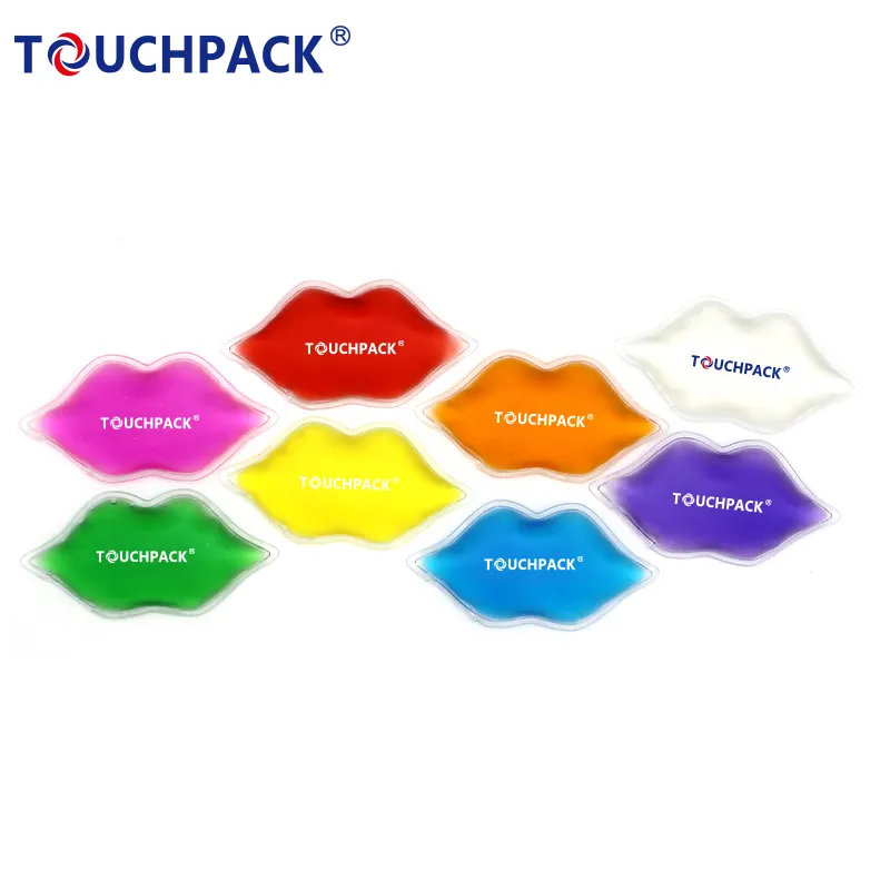 Hot Selling Lip Shape Gel Ice Pack Reusable Hot and Cold Pad For Therapy