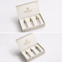 Coffret de testeurs de parfum haut de gamme avec impression personnalisée pour flacons de test, emballage cadeau, qualité de luxe