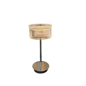 Cross-border minimalist decorative metal rechargeable <b>table</b> lamp, acrylic high-end living room bedroom <b>bedside</b> night light - Product Image 5