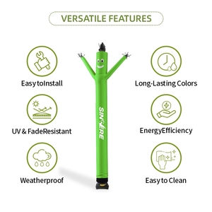 Tùy Chỉnh Quảng Cáo Ngoài Trời Inflatable Không Khí Vũ Công Sân Khấu Bầu Trời Gió Cho Các Bên Độc Đáo Tùy Chỉnh Bầu Trời Cho Inflatable Quảng Cáo - Product Image 3