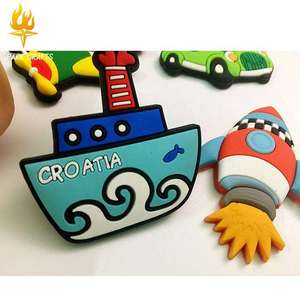 Aimant de réfrigérateur personnalisé de haute qualité Souvenir en PVC souple Aimant de réfrigérateur en caoutchouc 3d créatif Aimant de réfrigérateur souple en PVC - Product Image 1