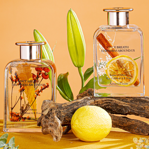 Diffuseur <span class=keywords><strong>de</strong></span> parfum rectangulaire en verre écologique <span class=keywords><strong>de</strong></span> luxe avec fleurs préservées, huiles essentielles, sans BPA, longue durée (2 mois) - Product Image 5