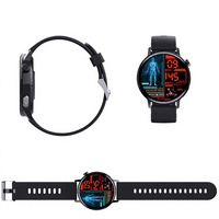 Montre connectée F67 Pro avec écran IPS de 1,91 pouces, bracelet en gel de silicone, surveillance de l'oxygène sanguin, suivi du sommeil, fitness, ECG