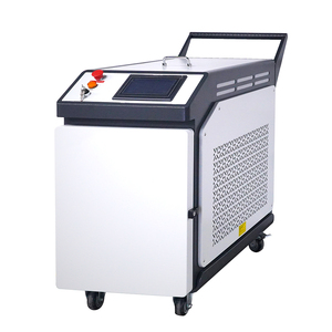 Máquina de limpieza láser de pulso de mano portátil Refrigeración por aire 100W 200W 300W 500W 1000W Precio de eliminación de óxido láser de fibra de madera y Metal - Product Image 1