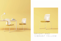Chaise de conférence en maille, vente en gros, directement de l'usine de Foshan, pour projet de bureau à Dubaï, chaise de bureau économique pour salle de réunion