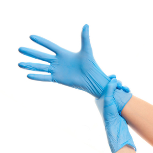 Gants jetables en nitrile sans poudre, usage d'examen, longueur 24 cm, fabricant malaisien - Product Image 2