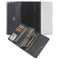 Awesomesub Portefeuilles pour femmes en cuir PU de haute qualité, vierges pour sublimation, vente en gros, sacs à main créatifs pour femmes, couleurs assorties, cadeaux de remerciement