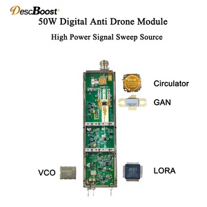 DXK-100W-RFM 100W 200W 5.8G 2.4G 900MHZ 600MHZ 433MHZ UAV RF 차단기 UAV 모듈 - Product Image 3