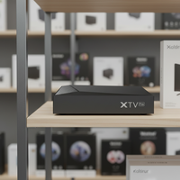 Decodificador IPTV Estable XTV Pro con Android 9.0, S905X3, 2GB RAM, 16GB ROM, Ethernet Gigabit 1000M, Reproductor Multimedia