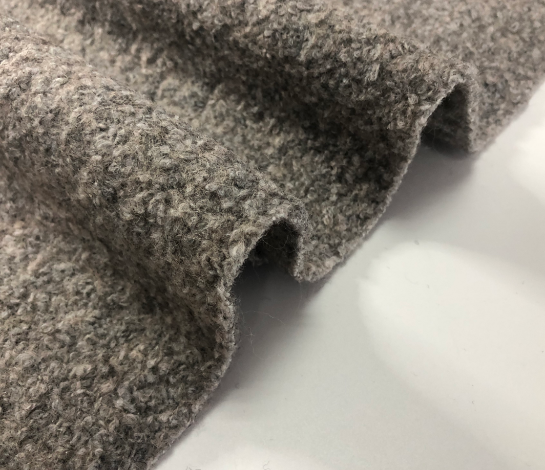 Трикотажная ткань для одежды из высококачественной шерсти и полиэстера