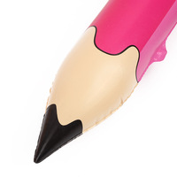 Crayon gonflable en PVC, jouet, accessoire d'anniversaire, aquarelle, fête, dessin animé, éducatif