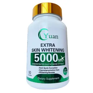 5000毫克3X超美白超级谷氨酰谷胱甘肽皮肤美白丸