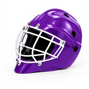 Casque de hockey sur gazon avec grille métallique, protection de tête pour gardiens de but des clubs et des équipes - Product Image 4