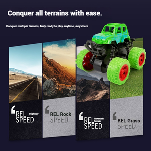 Trägheit Small 4 Car Drive <span class=keywords><strong>Promotion</strong></span> Spielzeug Festival Weihnachts geschenke Kinder geburtstag Custom ized Rotating Fall Prevention - Product Image 2