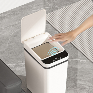 <span class=keywords><strong>Cubo</strong></span> de <span class=keywords><strong>Basura</strong></span> Inteligente Sin Contacto de 3.1 Galones, Tapa con Sensor de Movimiento Automático, <span class=keywords><strong>Cubo</strong></span> de <span class=keywords><strong>Basura</strong></span> Eléctrico <span class=keywords><strong>Estrecho</strong></span> para Cocina, Oficina, Sala de Estar - Product Image 3