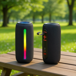 Haut-parleur Bluetooth ChargeP2Pro avec lumière LED RGB, son Hi-Fi, audio sans fil pour téléphone portable, batterie rechargeable, 10-15 heures d'autonomie - Product Image 2
