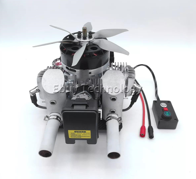 Hybrid Generator Engine10L 16kg Agricultural Plant protection Drone Gasoline-electric 6KW Long Endurance Heavy Duty UAV VTOL
