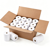 Rouleaux de papier thermique 57x40mm/80x80mm, papier de reçu de caisse sans BPA pour TPV, lot en gros